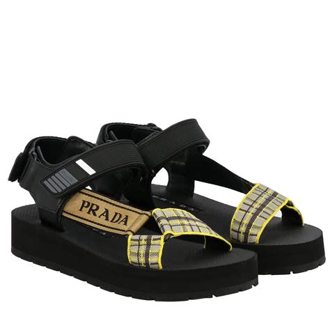 сандалии prada|prada ladies sandals.